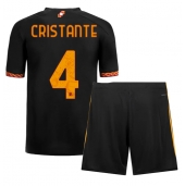 AS Roma Bryan Cristante #4 Derde tenue Kids 2023-24 Korte Mouwen (+ broek)