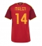 AS Roma Donyell Malen #14 Thuis tenue Dames 2026-27 Korte Mouwen