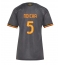 AS Roma Evan Ndicka #5 Derde tenue Dames 2026-27 Korte Mouwen