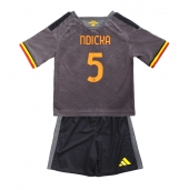 AS Roma Evan Ndicka #5 Derde tenue Kids 2026-27 Korte Mouwen (+ broek)