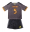 AS Roma Evan Ndicka #5 Derde tenue Kids 2026-27 Korte Mouwen (+ broek)