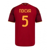 AS Roma Evan Ndicka #5 Thuis tenue 2026-27 Korte Mouwen