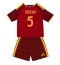 AS Roma Evan Ndicka #5 Thuis tenue Kids 2026-27 Korte Mouwen (+ broek)