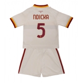 AS Roma Evan Ndicka #5 Uit tenue Kids 2026-27 Korte Mouwen (+ broek)