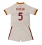 AS Roma Evan Ndicka #5 Uit tenue Kids 2026-27 Korte Mouwen (+ broek)