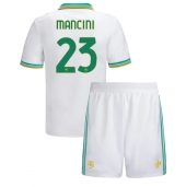 AS Roma Gianluca Mancini #23 Derde tenue Kids 2025-26 Korte Mouwen (+ broek)