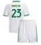 AS Roma Gianluca Mancini #23 Derde tenue Kids 2025-26 Korte Mouwen (+ broek)