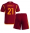 AS Roma Paulo Dybala #21 Thuis tenue Kids 2023-24 Korte Mouwen (+ broek)