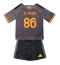 AS Roma Rodrigo Mora #86 Derde tenue Kids 2026-27 Korte Mouwen (+ broek)