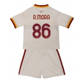 AS Roma Rodrigo Mora #86 Uit tenue Kids 2026-27 Korte Mouwen (+ broek)
