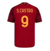 AS Roma Santiago Castro #9 Thuis tenue 2026-27 Korte Mouwen
