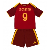AS Roma Santiago Castro #9 Thuis tenue Kids 2026-27 Korte Mouwen (+ broek)
