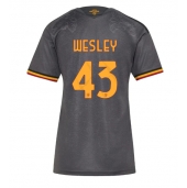 AS Roma Wesley Franca #43 Derde tenue Dames 2026-27 Korte Mouwen