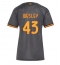 AS Roma Wesley Franca #43 Derde tenue Dames 2026-27 Korte Mouwen