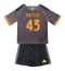 AS Roma Wesley Franca #43 Derde tenue Kids 2026-27 Korte Mouwen (+ broek)