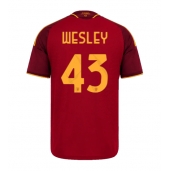 AS Roma Wesley Franca #43 Thuis tenue 2026-27 Korte Mouwen