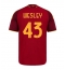 AS Roma Wesley Franca #43 Thuis tenue 2026-27 Korte Mouwen