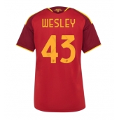 AS Roma Wesley Franca #43 Thuis tenue Dames 2026-27 Korte Mouwen