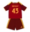 AS Roma Wesley Franca #43 Thuis tenue Kids 2026-27 Korte Mouwen (+ broek)