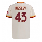 AS Roma Wesley Franca #43 Uit tenue 2026-27 Korte Mouwen