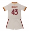 AS Roma Wesley Franca #43 Uit tenue Kids 2026-27 Korte Mouwen (+ broek)