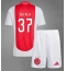 Ajax Josip Sutalo #37 Thuis tenue Kids 2024-25 Korte Mouwen (+ broek)