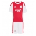 Ajax Oscar Gloukh #10 Thuis tenue Kids 2026-27 Korte Mouwen (+ broek)