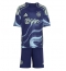 Ajax Oscar Gloukh #10 Uit tenue Kids 2025-26 Korte Mouwen (+ broek)