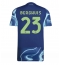 Ajax Steven Berghuis #23 Uit tenue 2025-26 Korte Mouwen