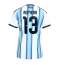 Argentinië Cristian Romero #13 Thuis tenue Dames WK 2026 Korte Mouwen