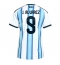 Argentinië Julian Alvarez #9 Thuis tenue Dames WK 2026 Korte Mouwen