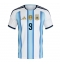 Argentinië Julian Alvarez #9 Thuis tenue WK 2026 Korte Mouwen