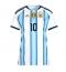 Argentinië Lionel Messi #10 Thuis tenue Dames WK 2026 Korte Mouwen
