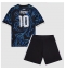 Argentinië Lionel Messi #10 Uit tenue Kids WK 2026 Korte Mouwen (+ broek)
