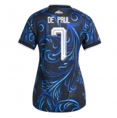Argentinië Rodrigo De Paul #7 Uit tenue Dames WK 2026 Korte Mouwen