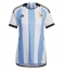Argentinië Thuis tenue Dames WK 2022 Korte Mouwen
