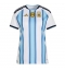 Argentinië Thuis tenue Dames WK 2026 Korte Mouwen
