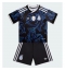 Argentinië Uit tenue Kids WK 2026 Korte Mouwen (+ broek)