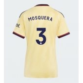 Arsenal Cristhian Mosquera #3 Derde tenue Dames 2026-27 Korte Mouwen