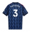 Arsenal Cristhian Mosquera #3 Uit tenue 2025-26 Korte Mouwen