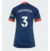 Arsenal Cristhian Mosquera #3 Uit tenue Dames 2026-27 Korte Mouwen