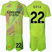 Arsenal David Raya #22 Keeper Thuis tenue Kids 2024-25 Korte Mouwen (+ broek)