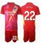 Arsenal David Raya #22 Keeper Uit tenue Kids 2024-25 Korte Mouwen (+ broek)