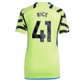 Arsenal Declan Rice #41 Uit tenue Dames 2023-24 Korte Mouwen