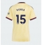 Arsenal Ezri Konsa #15 Derde tenue Dames 2026-27 Korte Mouwen