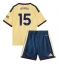 Arsenal Ezri Konsa #15 Derde tenue Kids 2026-27 Korte Mouwen (+ broek)