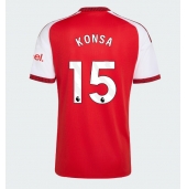 Arsenal Ezri Konsa #15 Thuis tenue 2026-27 Korte Mouwen