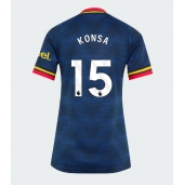 Arsenal Ezri Konsa #15 Uit tenue Dames 2026-27 Korte Mouwen