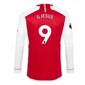 Arsenal Gabriel Jesus #9 Thuis tenue 2023-24 Lange Mouwen