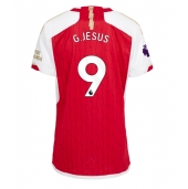 Arsenal Gabriel Jesus #9 Thuis tenue Dames 2023-24 Korte Mouwen
